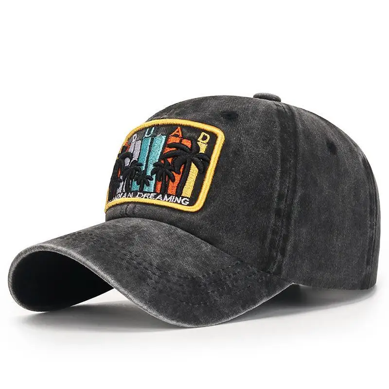 

COKK Washed Cotton Baseball Cap Hats For Women Men Snapback Sunshade Trucker Cap Male Casquette Vintage Good Quality Gorras New
