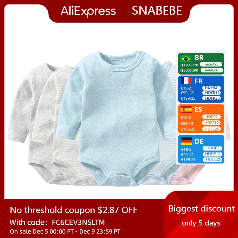 

Newborn Ha Clothes Long Sleeve Belly Protection Triangle Combed Cotton Snap Closure at Shoulder and Crotch Girls Spring Bodysuit