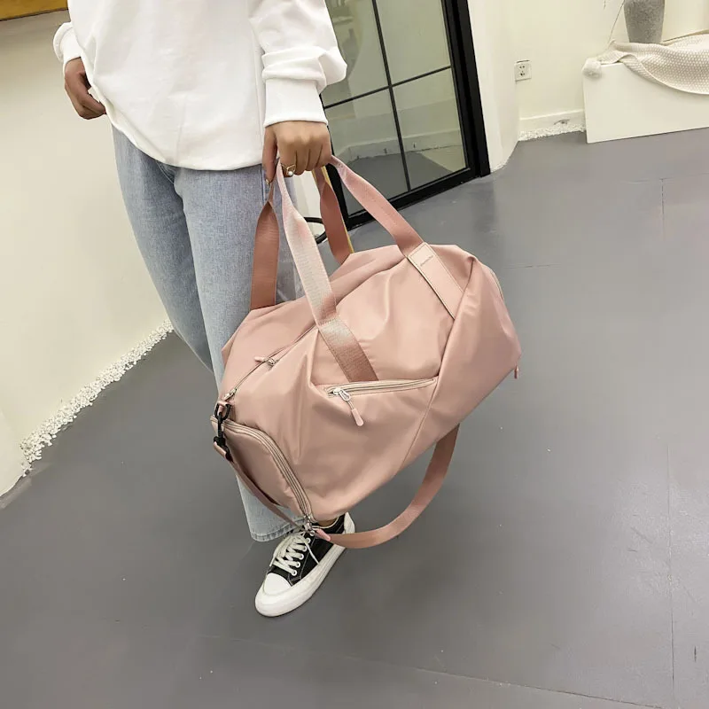 

Travel Bag Portable Wet And Dry Separation With Shoe Position Male Training Sports And Fitness Bags Women's bag Travel Lugga