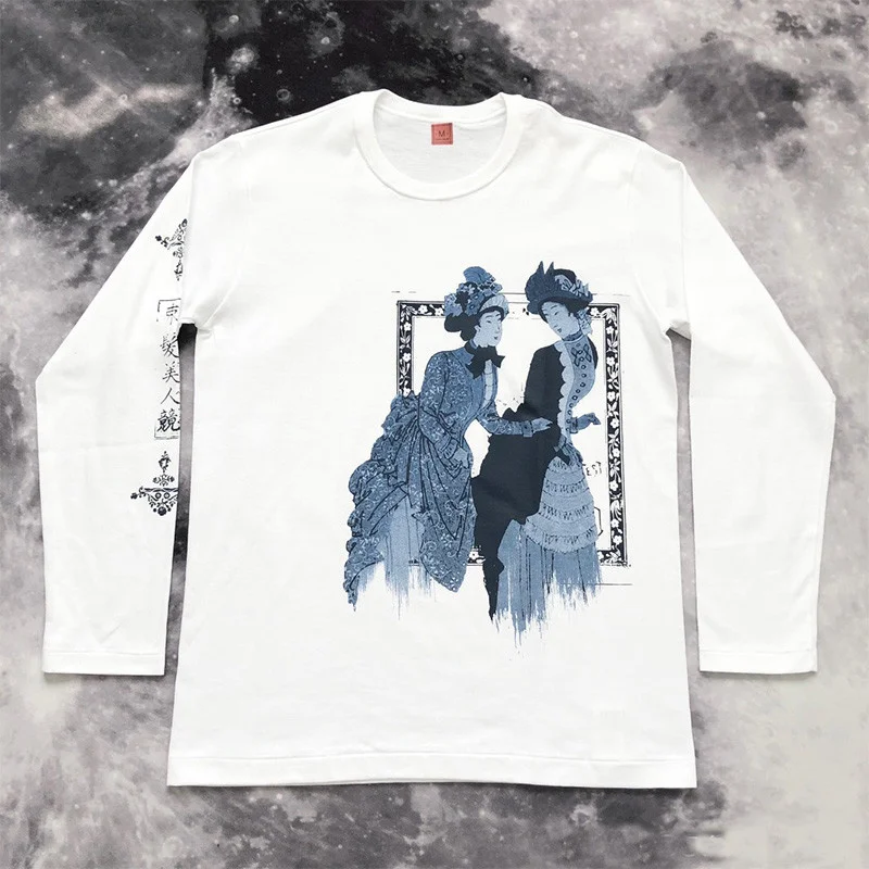 

Yohji Yamamoto s'yte SYTE Printing Bottomed Shirt Sweater For Men Wome