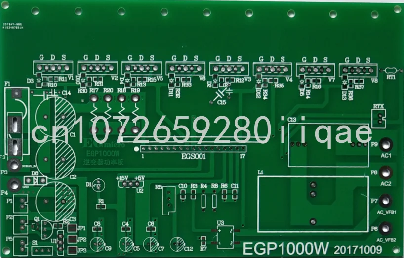 

2pcsEGP1000W Pure Sine Wave Inverter Supporting Rear Power Board Based on EG8010 Chip Driver Board