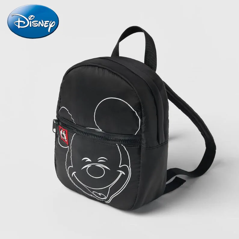 

Новый детский рюкзак Disney 2023 с Микки Маусом, школьный рюкзак для мальчиков и девочек с мультяшным рисунком, модный трендовый миниатюрный легкий детский рюкзак