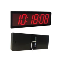 4 6 digit wall clock for pharmaceutical factory single sided