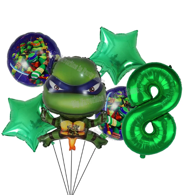 Подростковые мутанты Черепашки-ниндзя украшение на день рождения для мальчиков