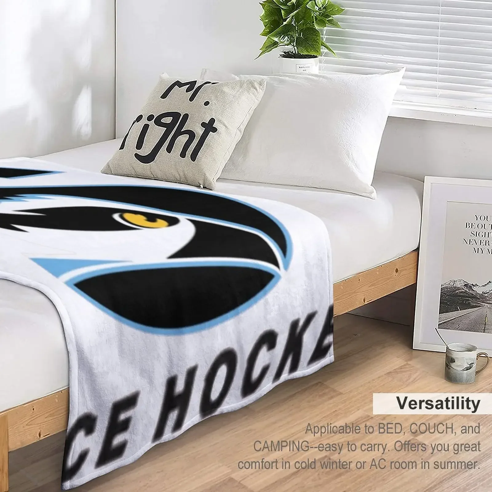 Одеяло для хоккея с шайбой Stockton большие декоративные диваны одеяла