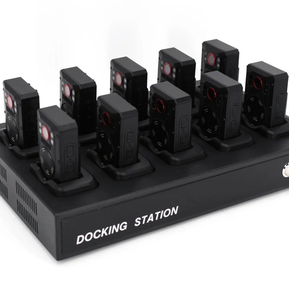 

10 Ports Charger and Docking Station for Body Worn Camera