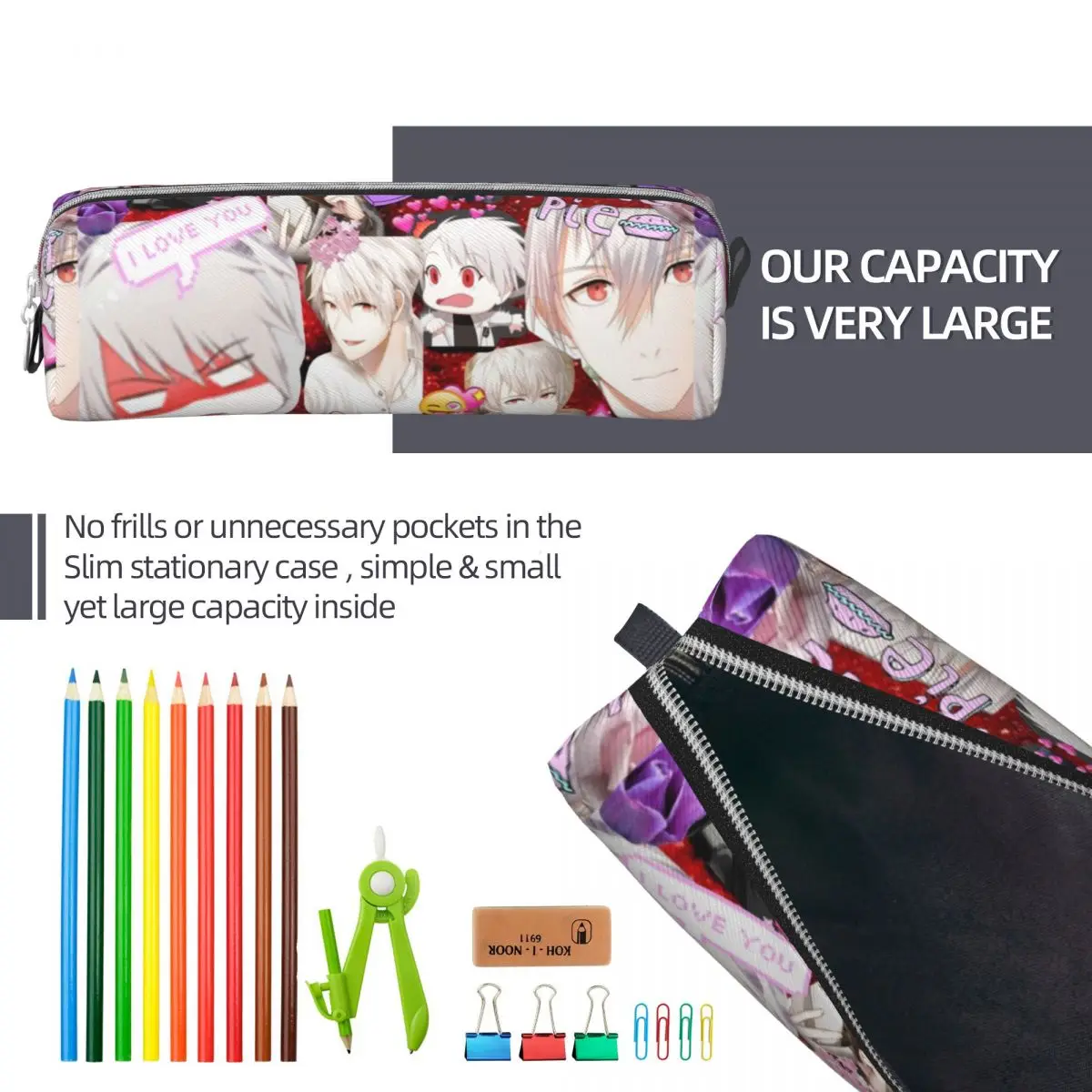 Mystic мессенджер дзен карандаш для видеоигр искусственная милая сумка держатель