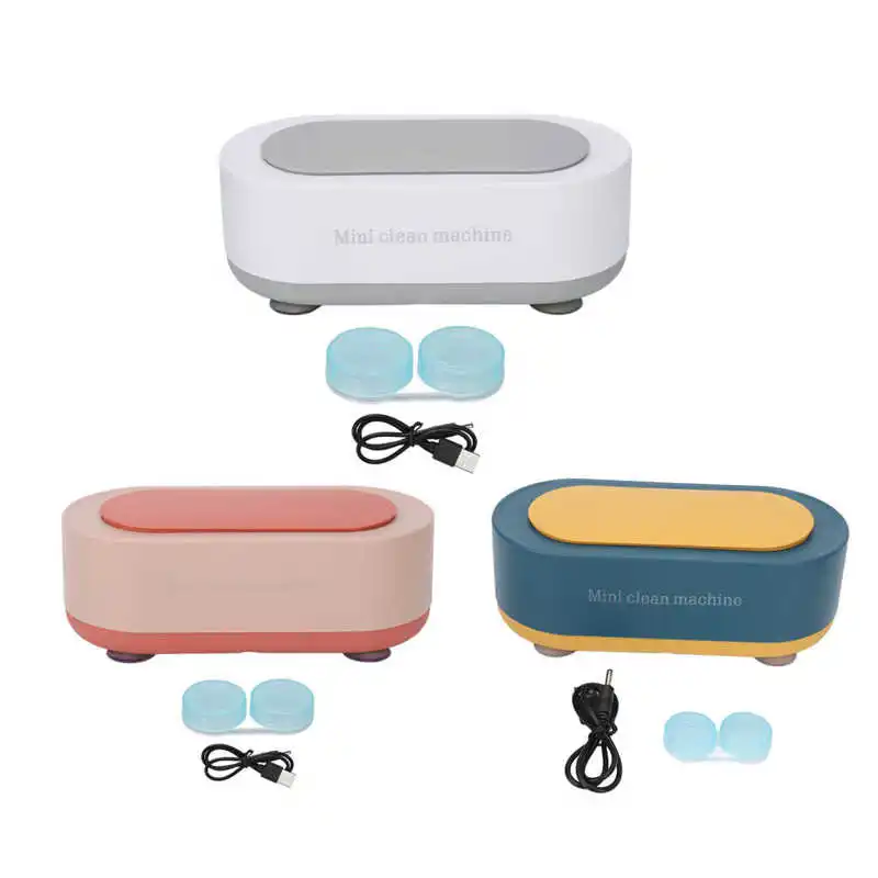 

Ultrasonic Cleaner Glasses Cleaning Machine Rechargeable for Tableware for Shavers