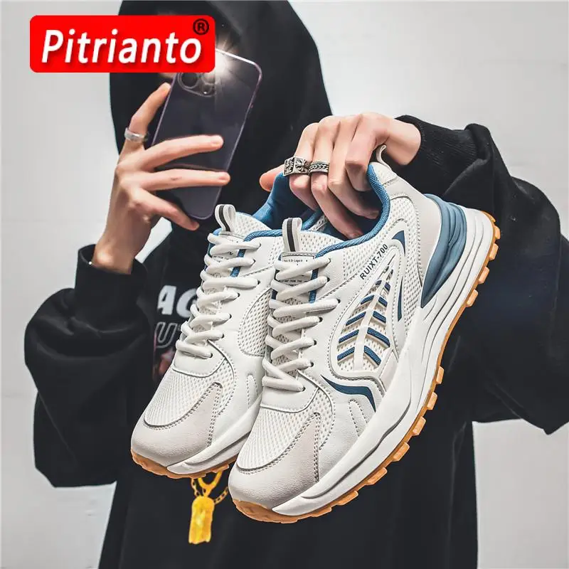 

Кроссовки мужские сетчатые, Повседневные Дышащие, для бега