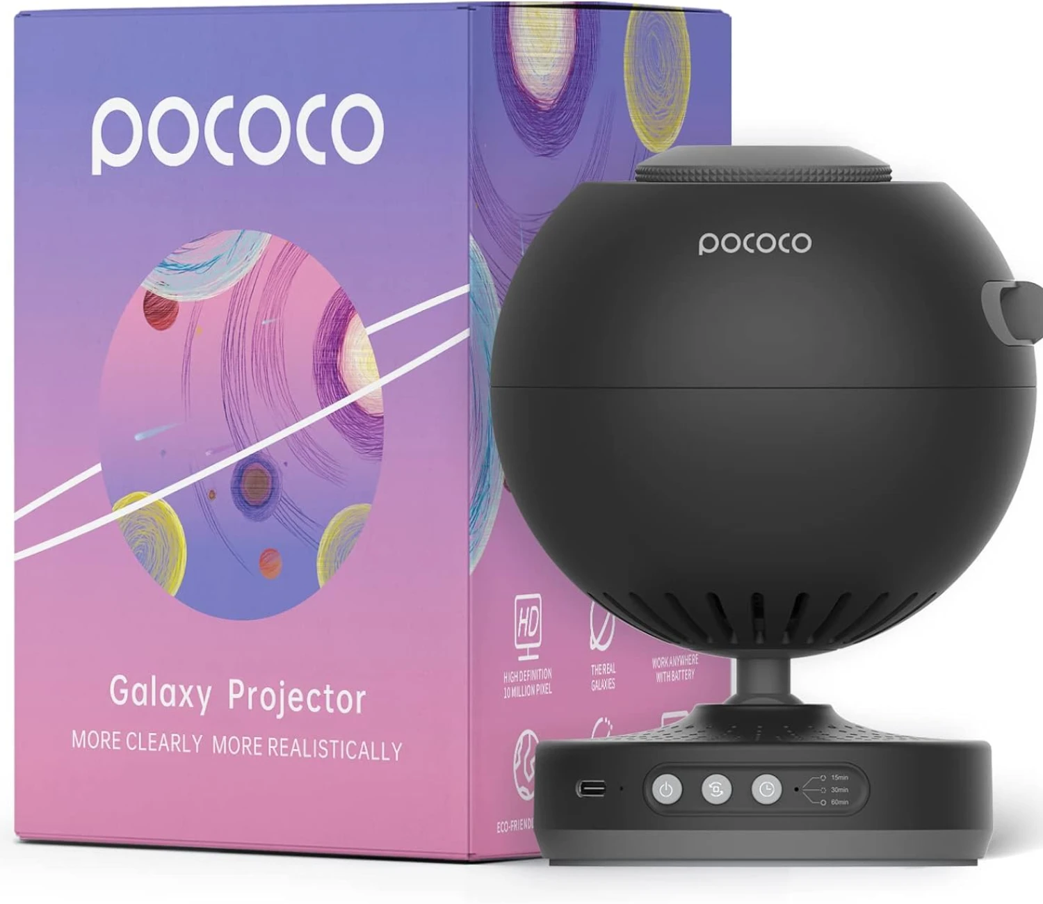 Pococo. Pococo. Проектор ночной planetarium galaxy, 360 °. Pococo. Pococo.