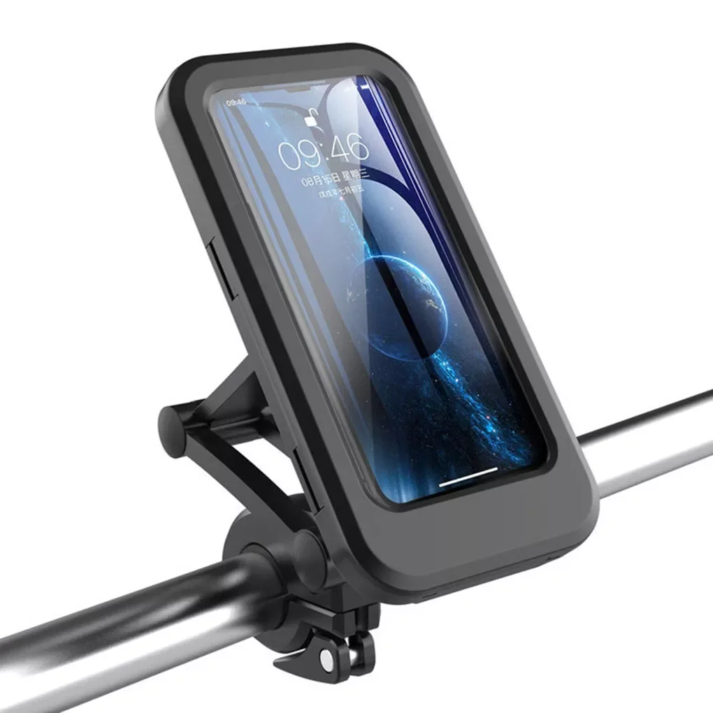 

Waterproof Bicycle Phone Holder Adjustable Universal Bike Motorcycle Handlebar Cell Phone Support Mount Bracket Stand