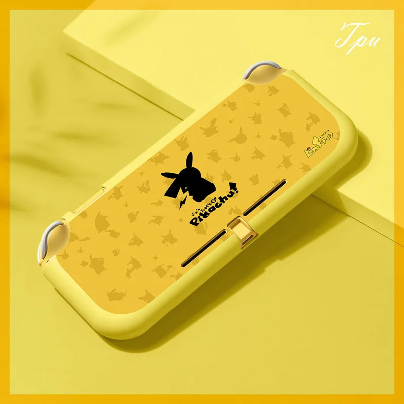 Новинка защитный чехол для игровой консоли Pokemon Pikachu Nintendo Switch Lite мягкий из ТПУ в