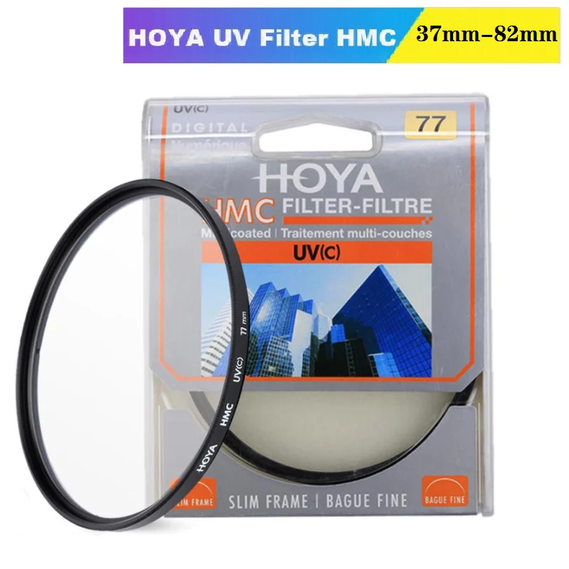 

Фильтр HOYA UV(c) HMC 37_40.5_43_46_49_52_55_58_62_67_72_77_82mm тонкий каркас цифровой многослойный HMC nd фильтр аксессуары для камеры