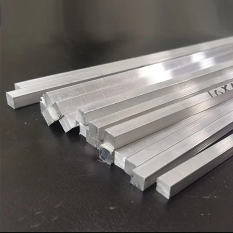 5 шт. 6061 T6 плоская стержневая пластина из алюминиевого сплава ширина 10/12/15/20/25/30 мм