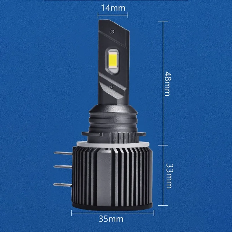 Светодиодные фары EURS H15 LED Canbus 6500K 110W 12000LM Автомобильные светодиодные CSP 3570 Turbo