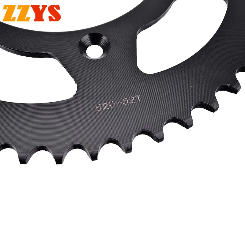 520 52T 52 Зубьба 520-52T Задняя звездочка Стартовые колеса Кулачок для KT 890 Duke GP 2022 L 2021 R