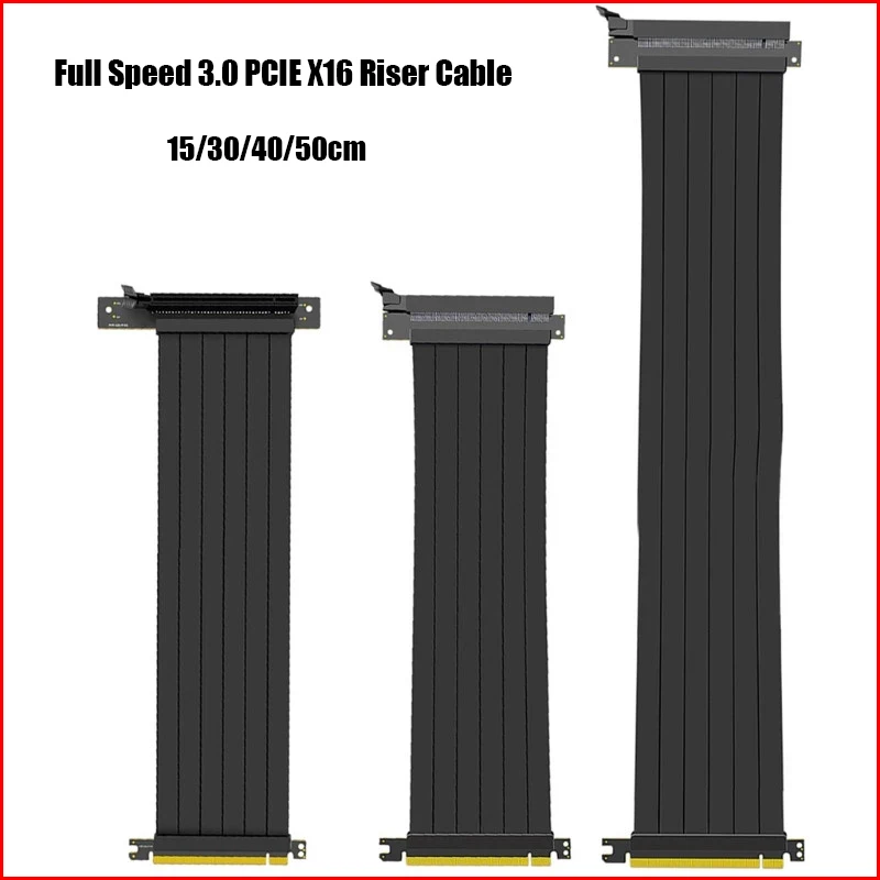 

Кабель-удлинитель PCI-E 16x3,0, 15/30/40/50 см