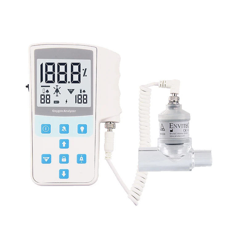 

Portable Medical O2 Purity Meter Tester Handheld Oxygen Concentration Monitor Gas Detector