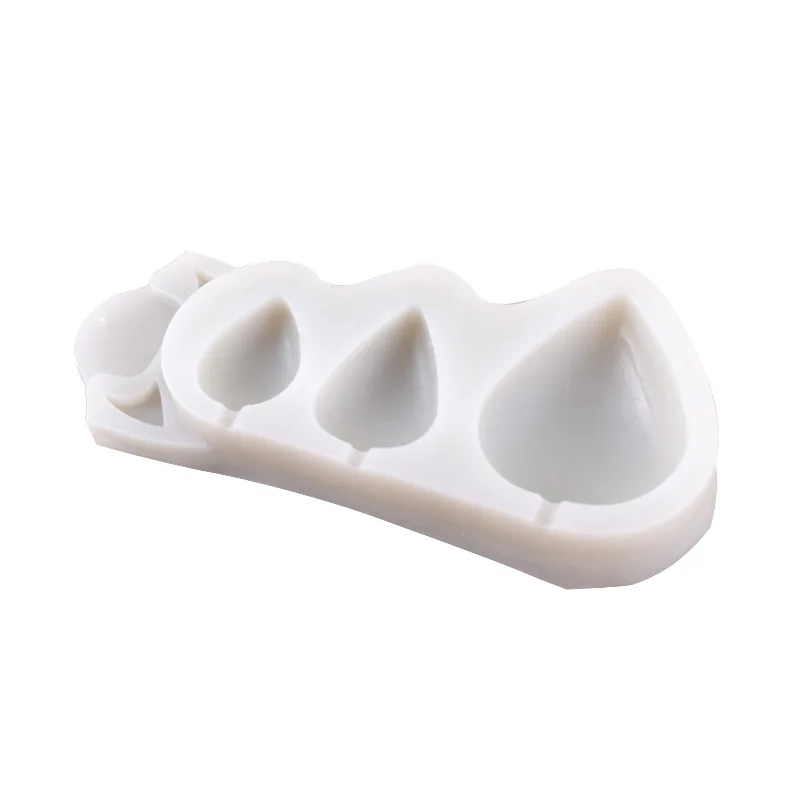 

Rose Flower Heart Bud Shaped Silicone Chocolate Moulds Fondant Mould Cake Gadget