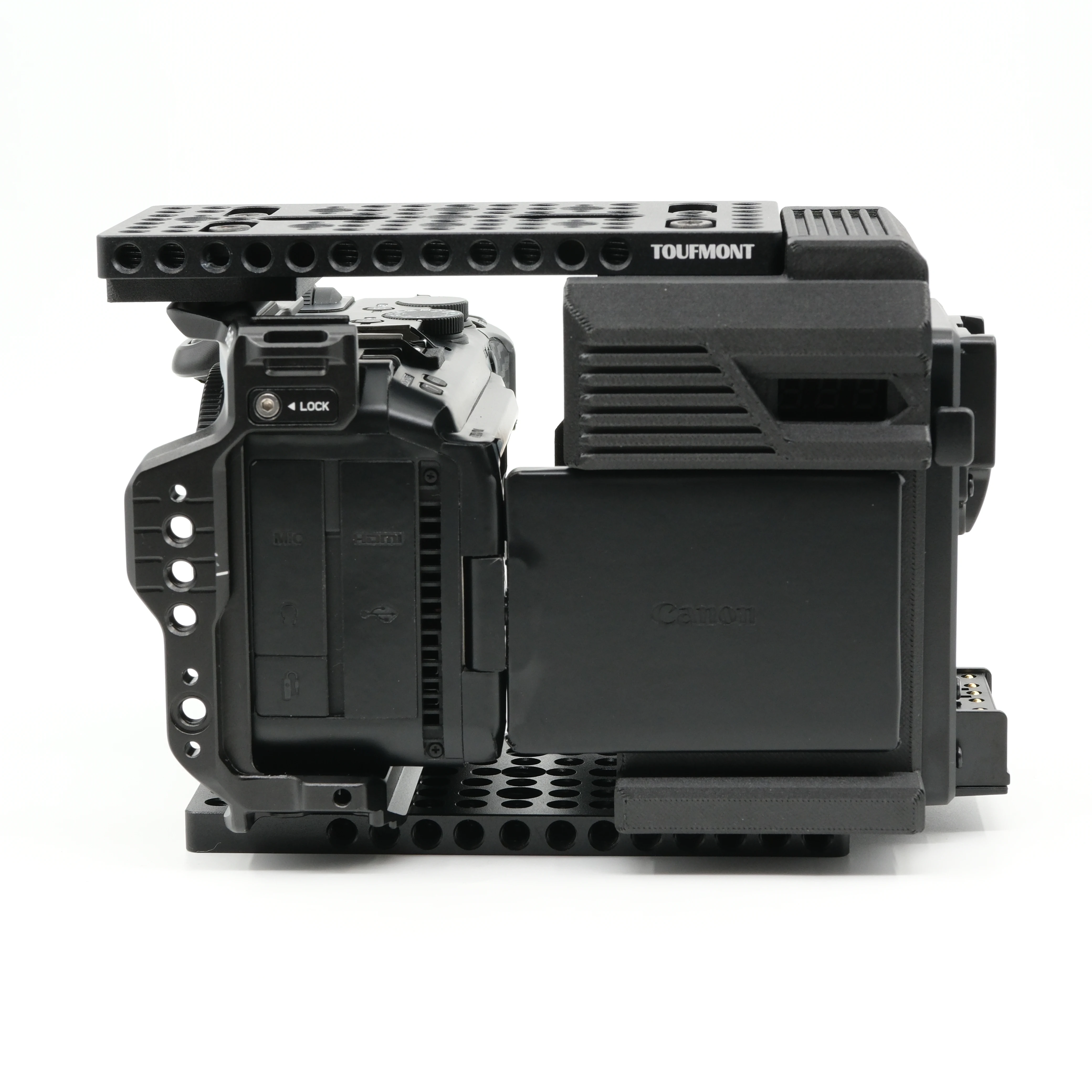 Фото FusionRig для камеры Canon R6V, модуль расширения корпуса, совместимый с Tilta TA-T102 и Smallrig 6372. №3