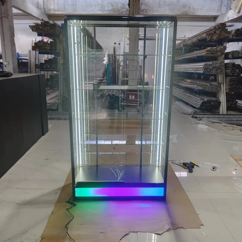 Стеклянная витрина для магазина дыма под заказ цвет женский розничный магазин