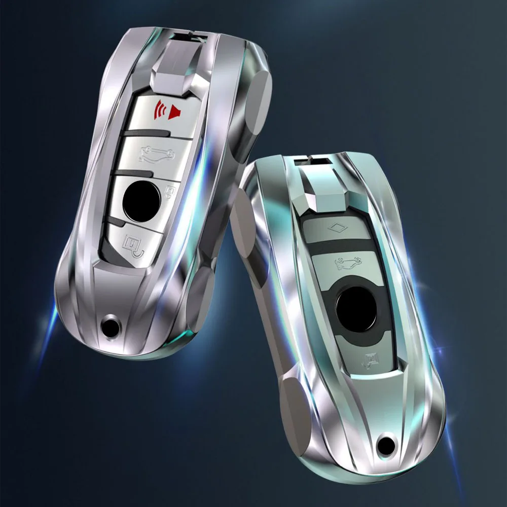 

Чехол для автомобильного ключа из цинкового сплава, чехол для BMW X1, X3, X5, X6, F30, F31, F32, F34, F20, F21, F07, F10, G20, G30, G01, G02, G05, 1, 3, 5, 7 серии