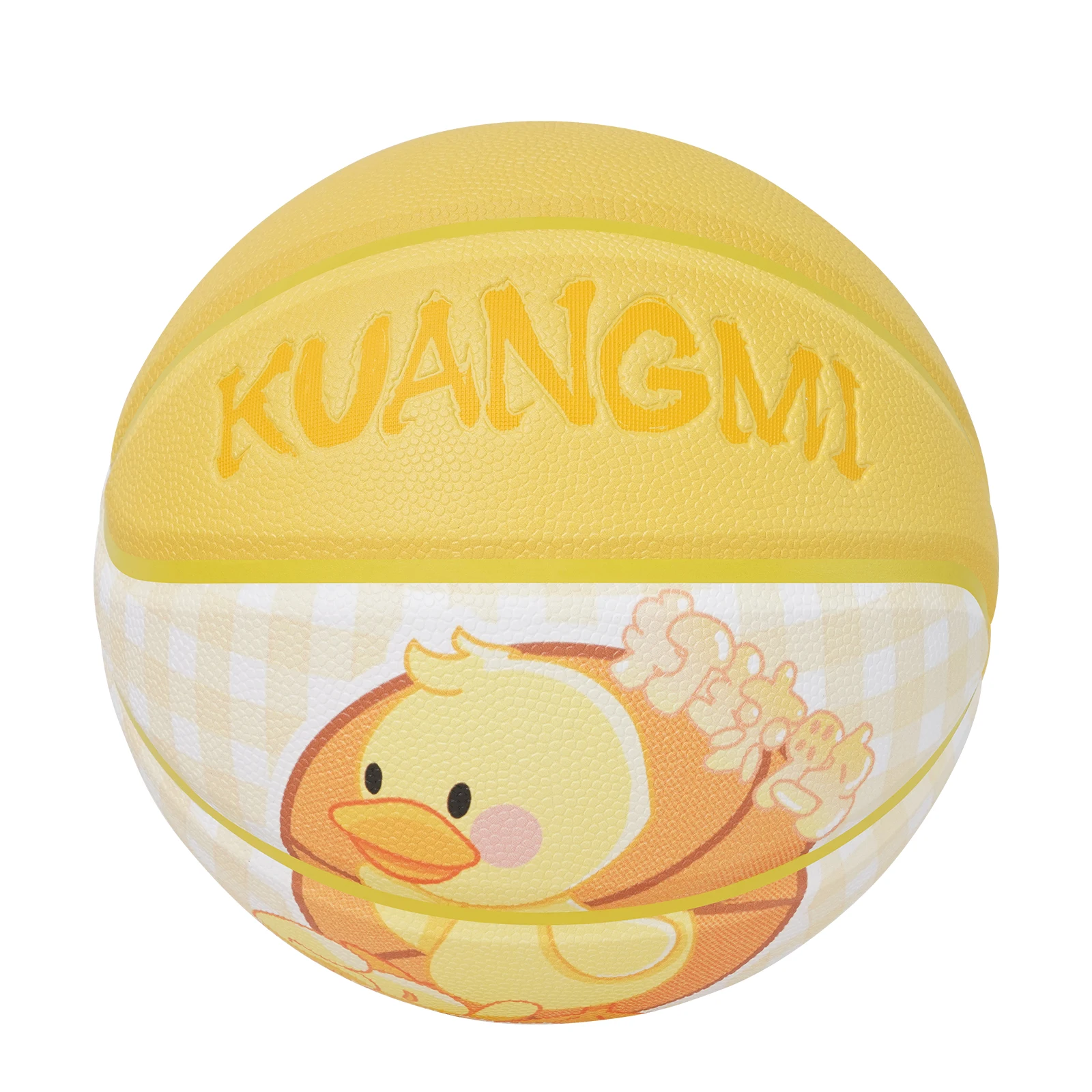 Баскетбольный мяч Kuangmi Duck Размер 7 высококачественный износостойкий игровой из