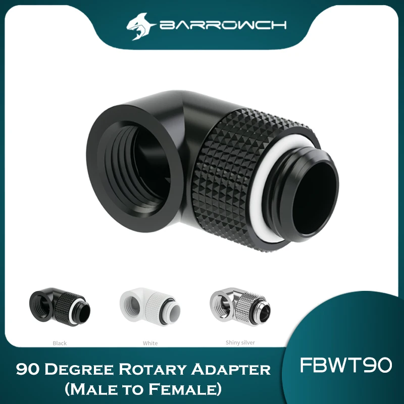 

Компьютер Barrowch G1/4, аксессуары для водяного охлаждения, 90 градусов, модель FBWT90