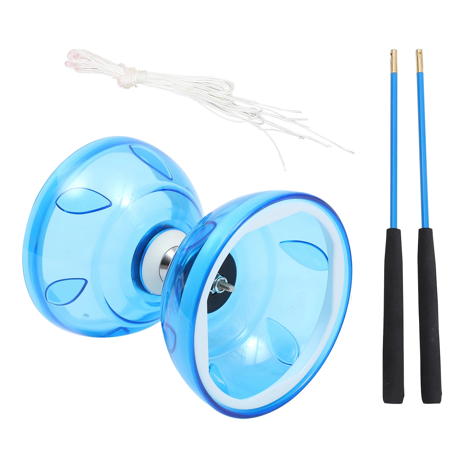 

Children Toyss Toddlers Return The Ball Plastic Diabolo Stick Juggling Toy Soft Rubber Elderly Student