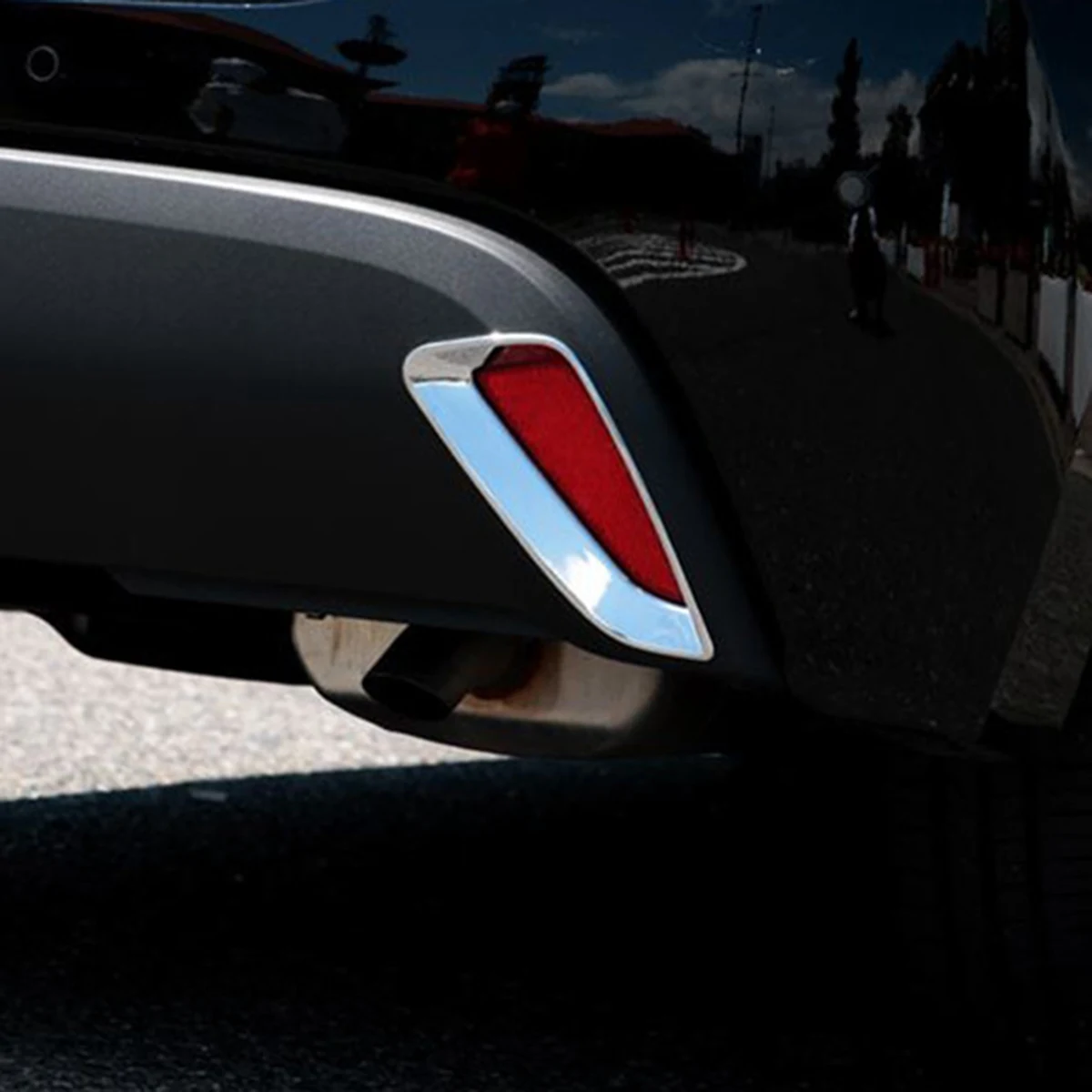 Для Yaris Xp 210 2020 2021 2 2023 задняя противотуманная лампа отражатель крышка отделка