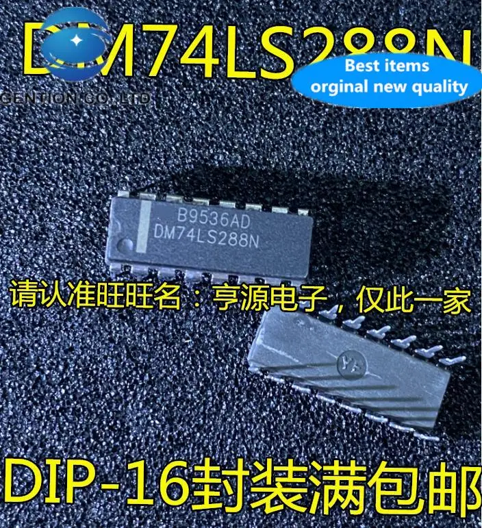 10pcs 100% orginal new  DM74LS288 DM74LS288N DIP-16 Trigger IC Logic