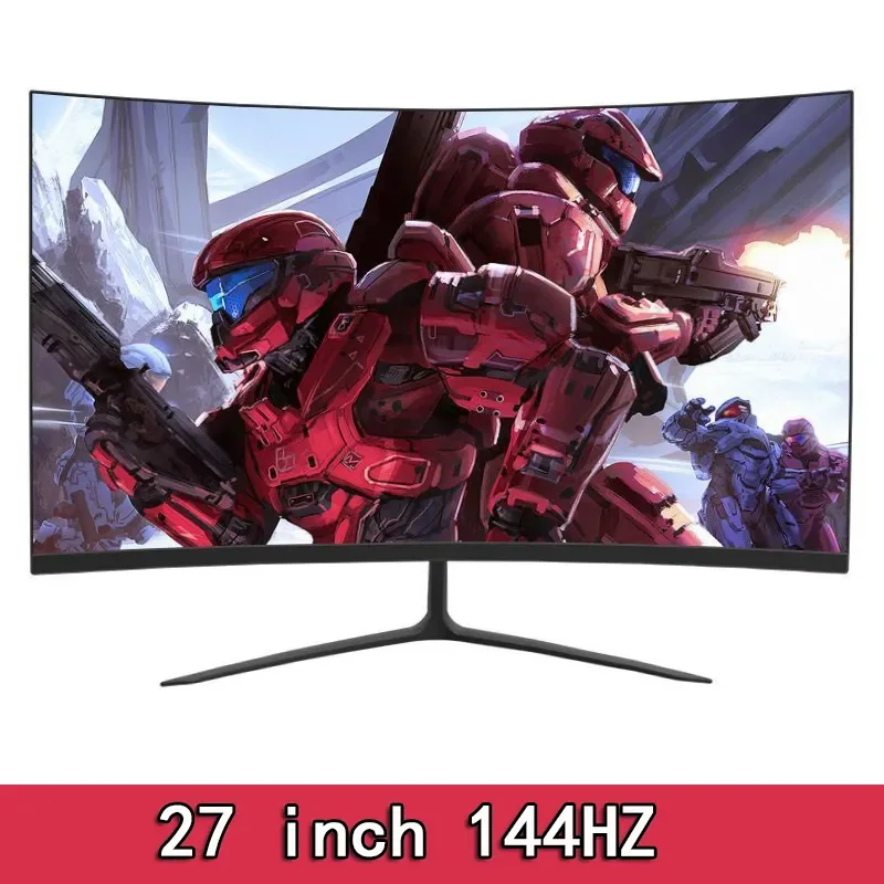 

inch 144hz Monitor 1MS HD Gaming Monitors PC curved Monitors 165hz gamer for desktop HDMI Compatible monitors LCD displays