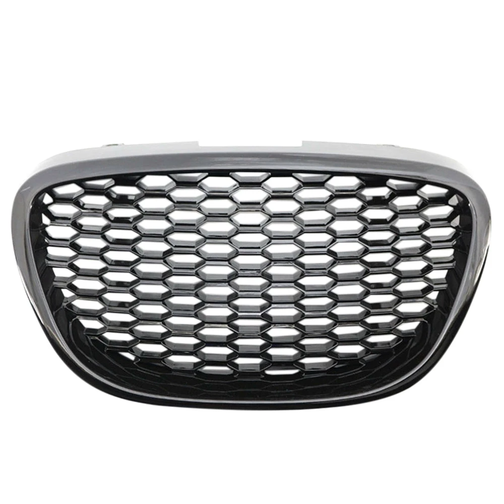 

Honeycomb Glossy Black Mesh Badgeless Debadged Grill Front Upper Grille for Seat Leon MK2 1P1 2006-2009 BPPPGR36
