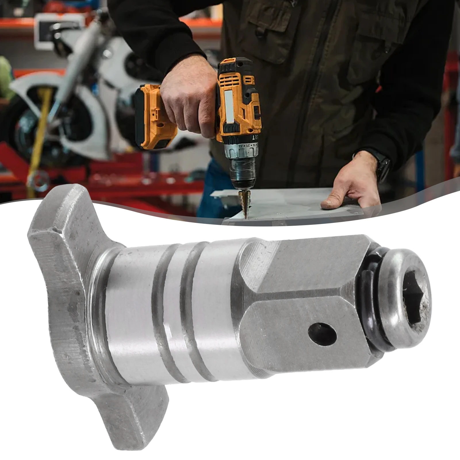 

1 шт. электрический бесщеточный ударный гайковерт Вал шестигранный адаптер запасные части для электроинструментов аксессуары электрический ударный гайковерт дрель