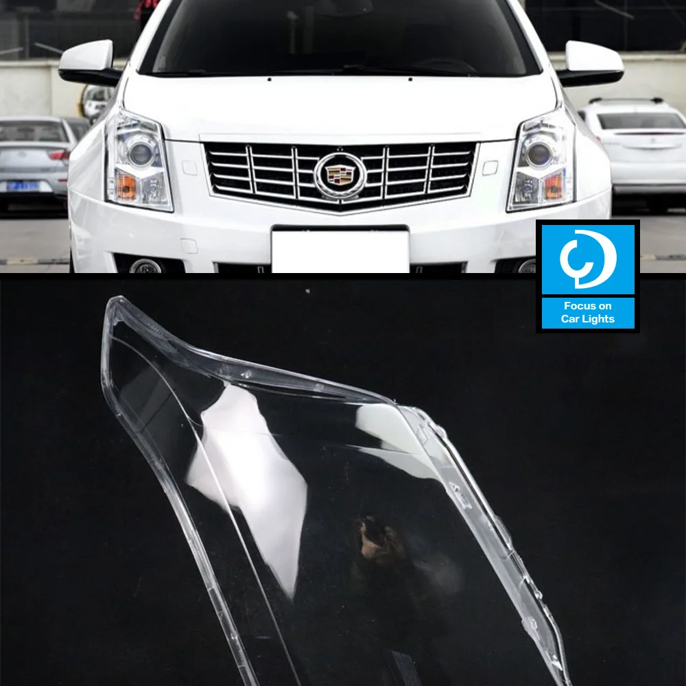 

Car Front Headlight Lens Light Cover Glass Transparent For Cadillac SRX 2010-2015 Auto Head Lamp Lampcover Shade Shell