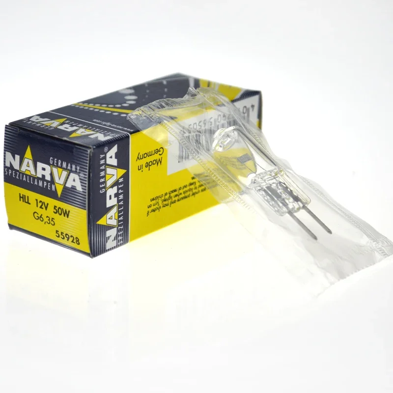 Для галогенной лампы NARVA 55928 HLL 12 В 50 Вт G6.35 для фотометра PG55928 химического
