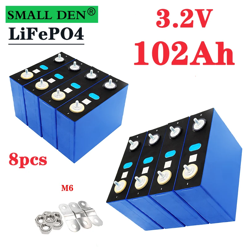 8 шт. новые оригинальные аккумуляторы класса А 3 2 В 102Ah LiFePO4 12 в 24 |