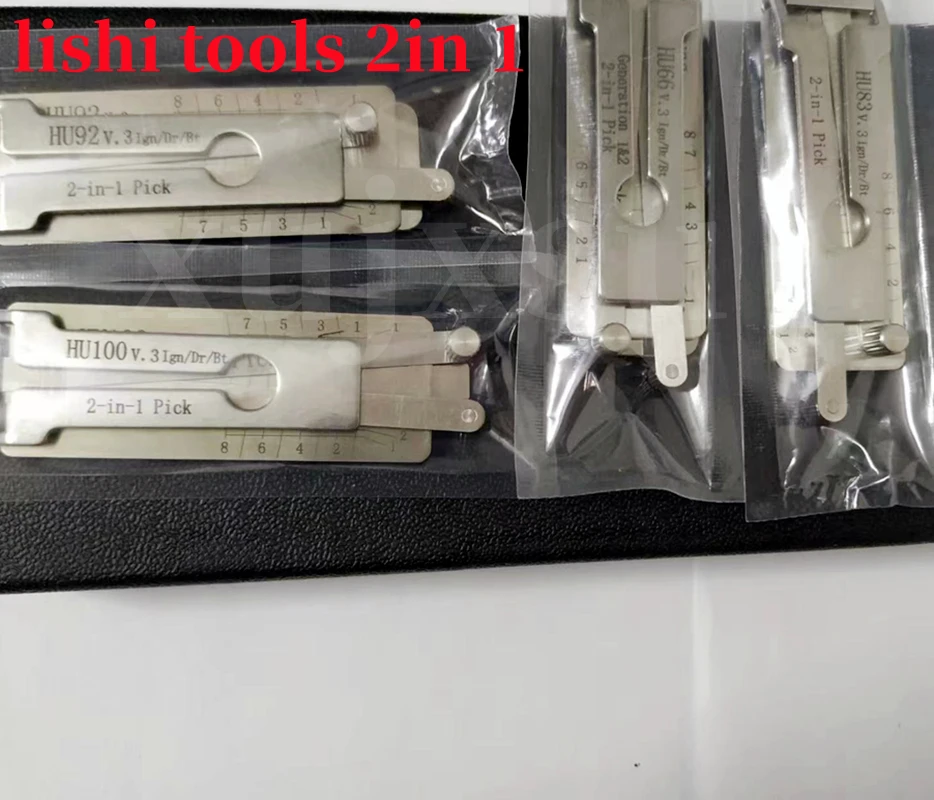 

Инструмент для автомобильных ключей Lishi HU100 HU92 HU101Locksmith 2 в 1