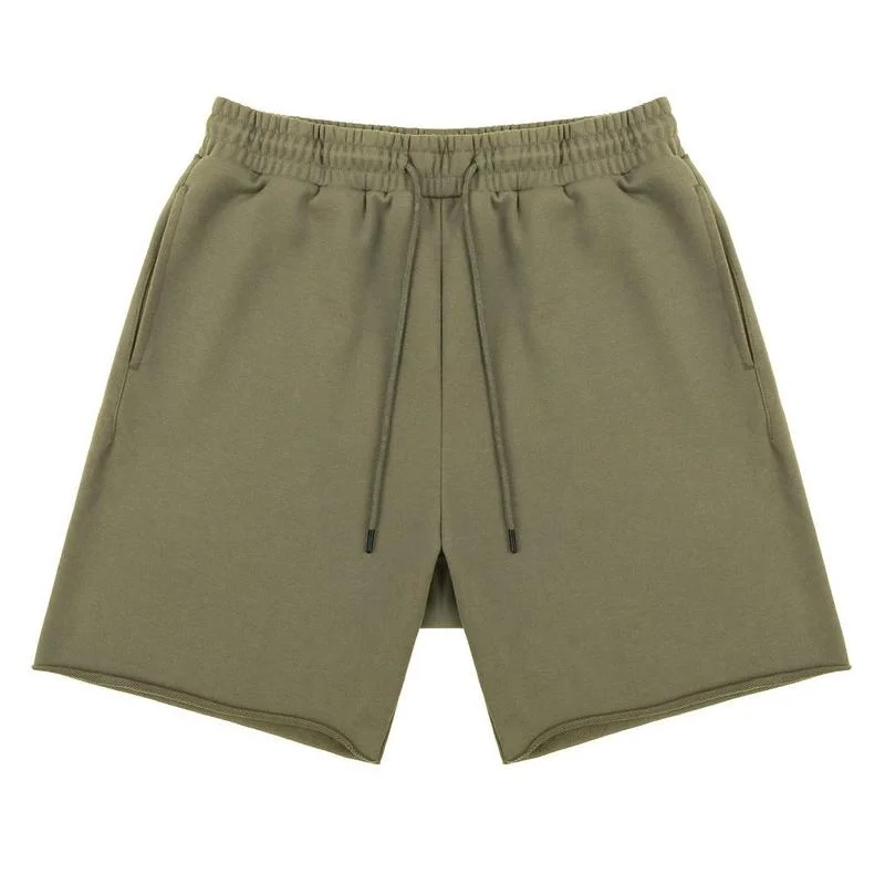 

22SS Basic Style High Quality Classic Solid Drawstring Shorts Men Women EU Size 100% Cotton Shorts Fashion Summer Tiny Spark
