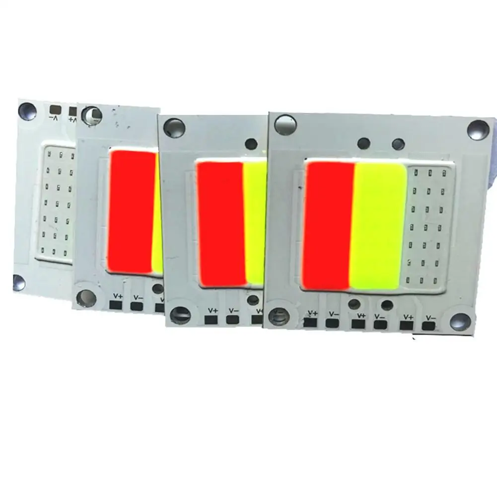 RGB COB светодиодный светильник 12 в источник алюминиевой подложки 4050 лампочка со