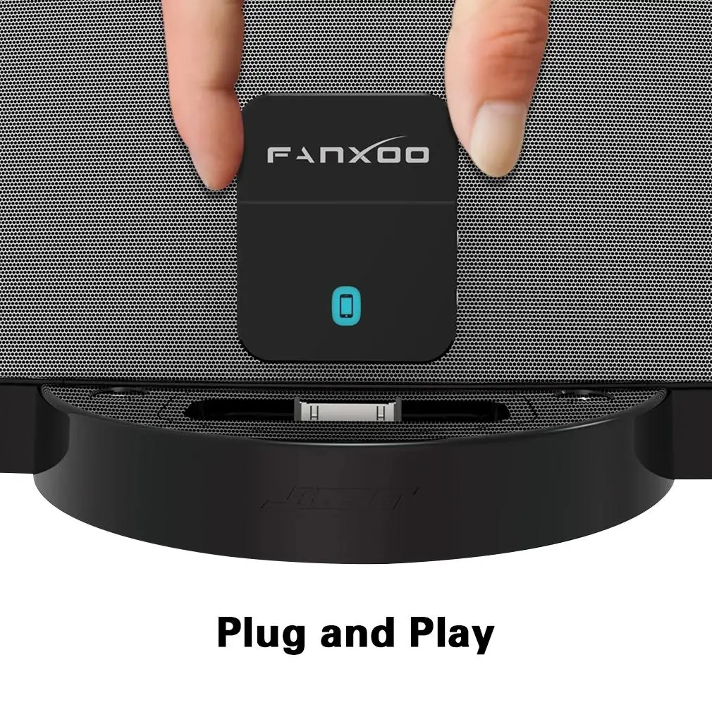 Fanxoo DockPro 30-контактный Bluetooth-адаптер 5.0 для Bose Sounddock JBL SONY YAMAHA