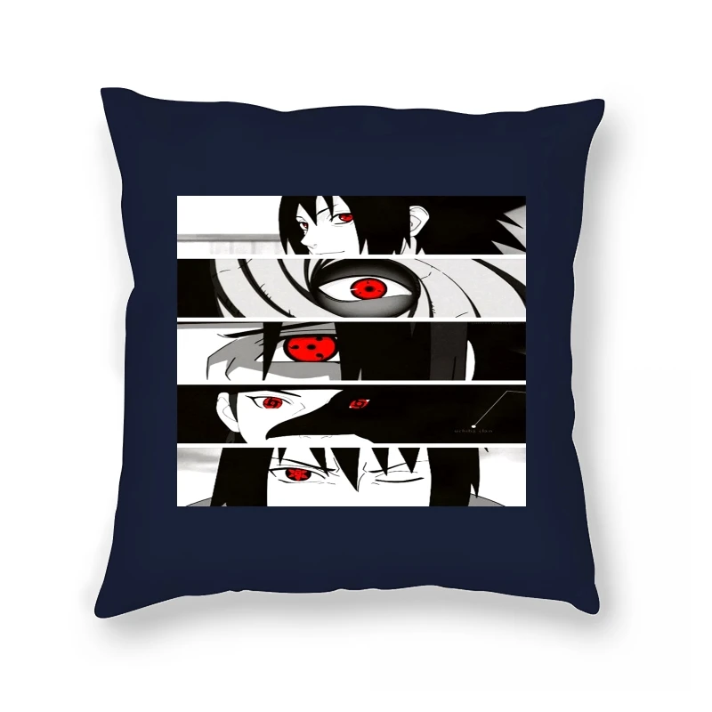 

New Fashion Sharingan Pillow Case Casual Vintage Eyes Printed Hipster Graphic Funny