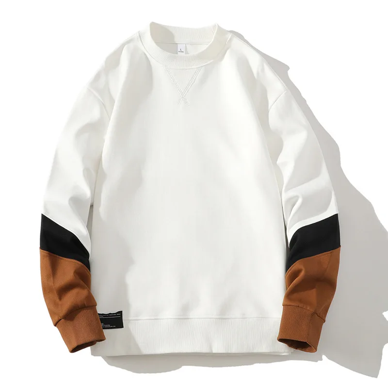 

2023 new fashion brand sweater casual sports loose sweater wear white