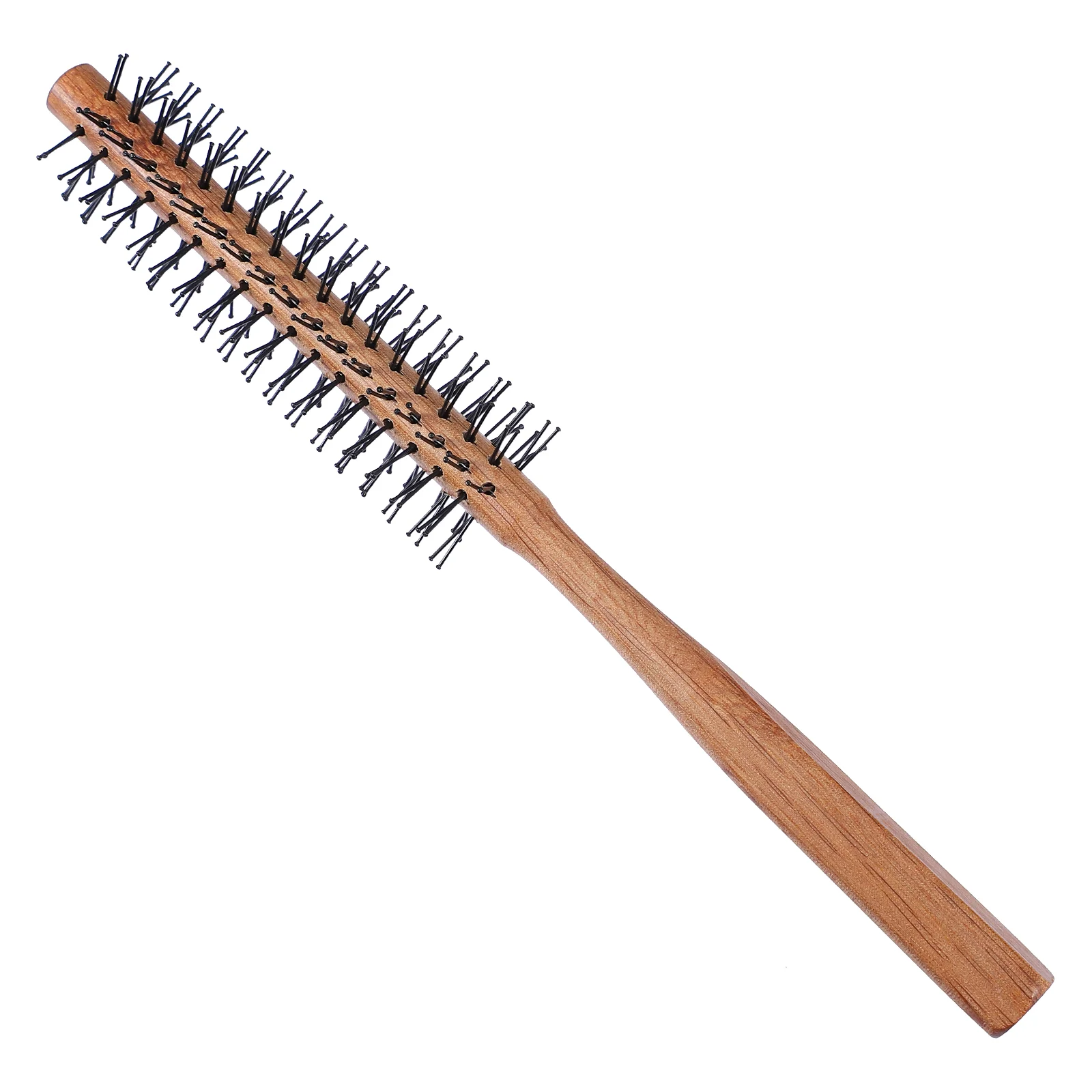 

Wooden Round Brush for Blow Drying Drying Round Brush Round Brush Curls Round Brush for Volume Hair Cylinder Comb
