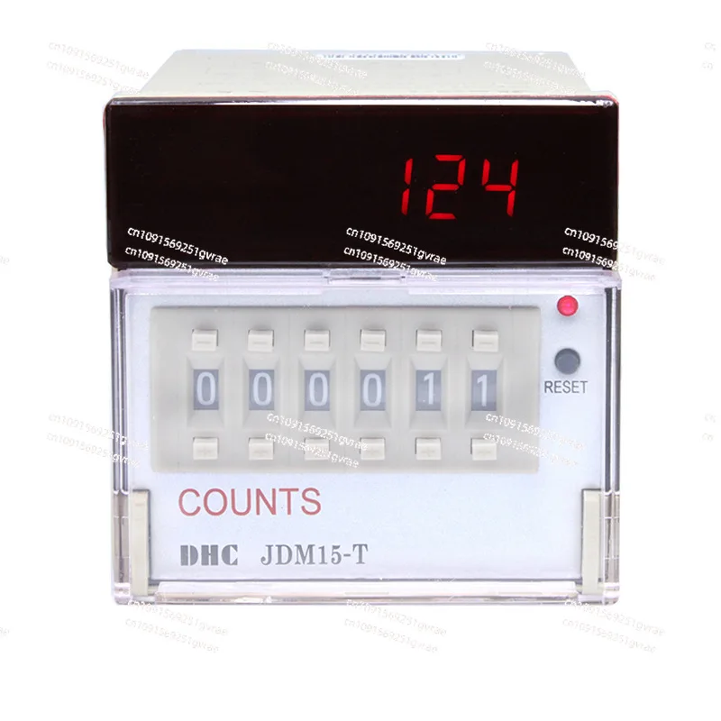 Contador de pantalla Digital cuenta DHC JDM15 узкая ручка реверсивный контейнер для suma и ресторана