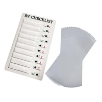 chore chart memo boards reusable rv checklist daily affairs checklist board with slider detachable to do list maker for check