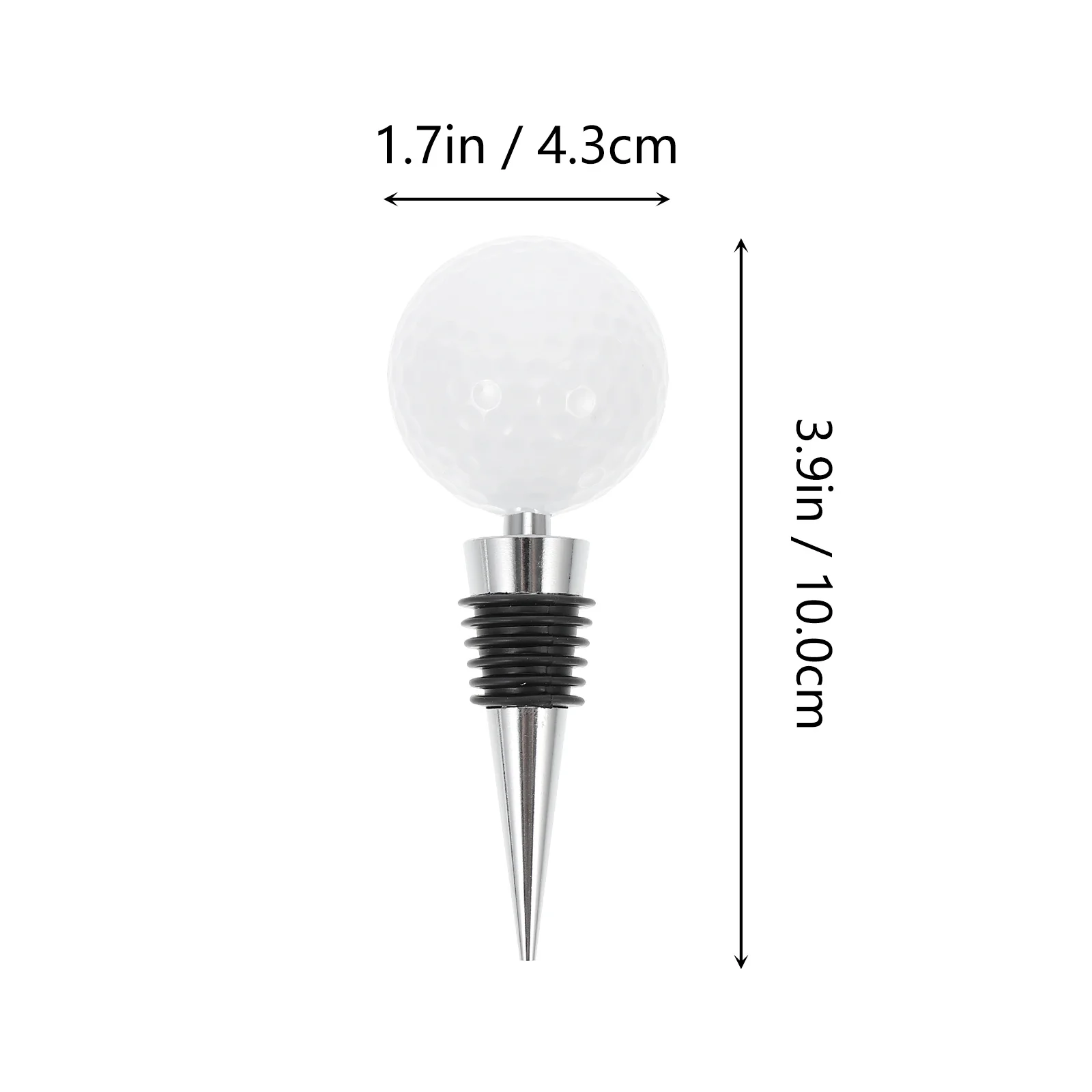 Пробка для бутылок из пищевого сплава в форме конуса. Легко вставляется.