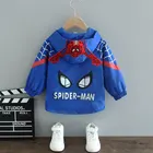 Куртка-кардиган для мальчиков, на молнии, с капюшоном, на осень