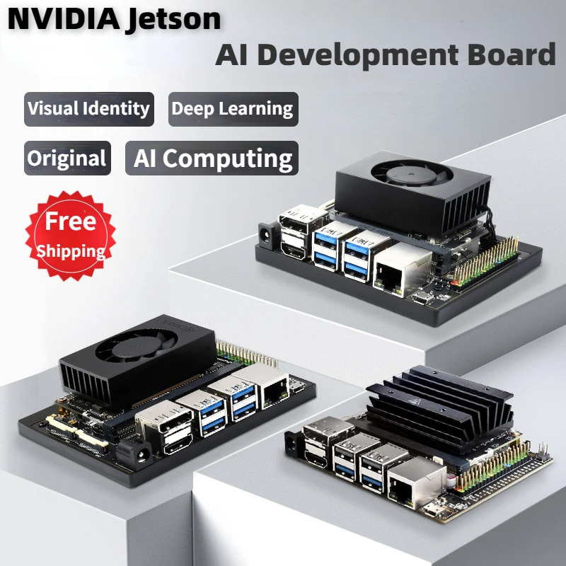 

NVIDIA Jetson Nano B01/ORIN/TX2-NX/XAVIER AI Developer Artificial Intelligence Expansion Kit Development Board w 4GB/8GB Module