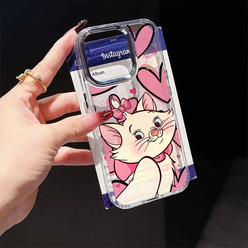 Прозрачный мягкий чехол для телефона Aristo Cats Cute для iPhone 17e, 17, 16e, 16, 15, 14, 13, 12, 11 mini, Pro Max, X, XSMAX, 8, 7, Air Plus (art.: 3920da684cc5e) - 3920da684cc5e